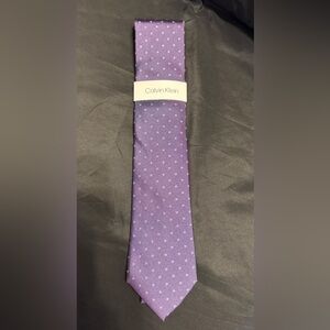 NWT Calvin Klein Purple Men's Tie